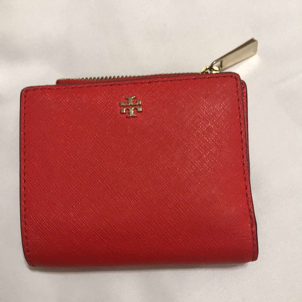 Tory Burch Orange Wallet